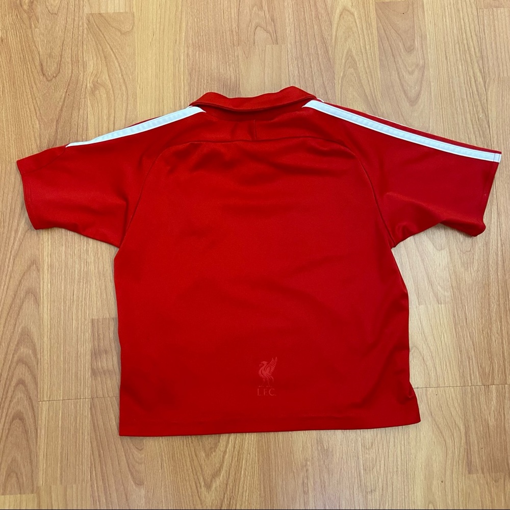 Vintage Adidas Liverpool Football Carlsberg Logo Jersey Size Youth Small - Picture 4 of 10